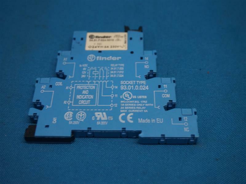 Finder 93.01.0.024 93010024 Socket w/ Relay
