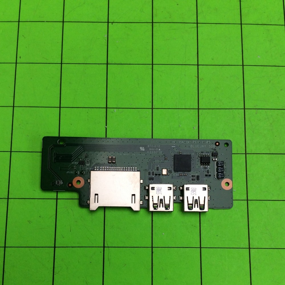 Wacom DTK-2420 Cintiq Pro Port Jack IO Board BTC-212 E220370