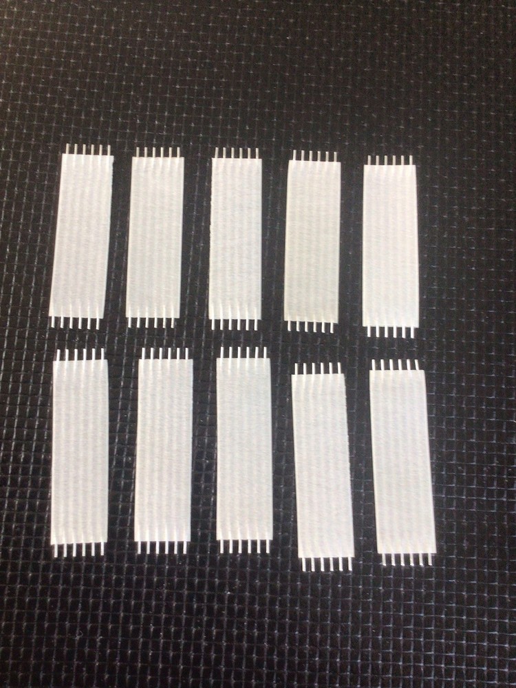 (lot Of 10 ) Flexible Flat Ribbon Cable 6 Way (wire) Jumper Cable