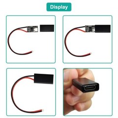 5XUSB-C PD QC Decoy Board Trigger 9V/12V/15V/20V Adjustable Voltage Power Module