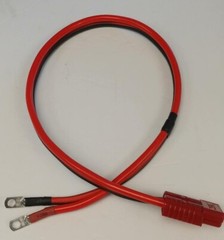Quick 175 PRO Battery Cable Assembly HEAVY REAL 2 Ga AWG lug/terminal/clamp Red