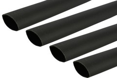 4 Lot TEMCo 1/2″ Marine Heat Shrink Tube 3:1 Adhesive Glue Lined 4 ft BLACK