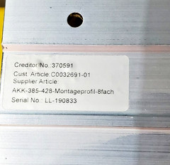 B&R ACOPOSmulti 8 SLOT MOUNTING PLATE W/ BACKPLANE│8B0M0080HW00.000-1