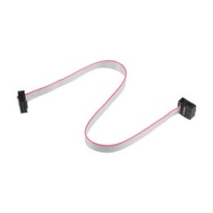 5 Pack Long 30CM 2.54MM Flat Ribbon Cable IDC 8 Pin Connector