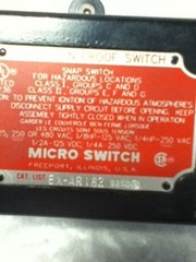 MICRO SWITCH EX-AR182 EXPLOSION PROOF SWITCH