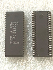 TWO NEW MT4C16270DJ-7 MICRON EDO DRAM, 256KX16, 70ns 2MB VIDEO CARD MEM RM2-CMP1