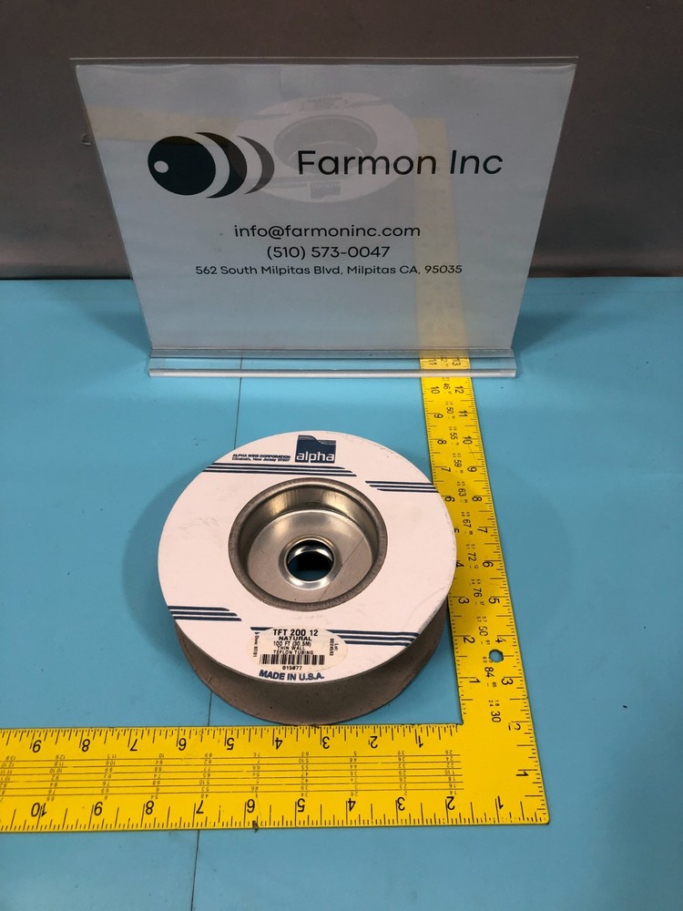 AMAT 3860-01638 100 FT Thin Wall Teflon Tubing, TFT 200 12, SLVG SILICONE COATED