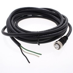 Hubbell 20′ Mini-Quick Female Plug Straight Cable #16/3 AWG STOOW R/A HCMS03120