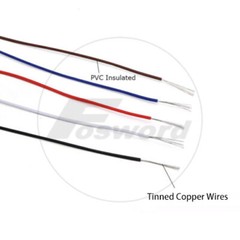 Wire Cable PVC Tinned Copper Wire Insulated Electronic Wire Cable 26/28/30/32AWG