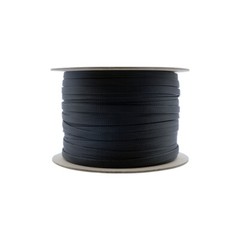 PET Black Braided Cable Sleeving 1-100mm Expandable Wire Harness Auto Sheathing
