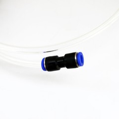 Pneumatic Hose Quick Coupling Plastic Push Connectors Straight/L/Y/T Type Black