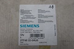 Siemens 3TF4822-0AU0 Contactor E06 3TF48 22-0AU0 Unused OVP