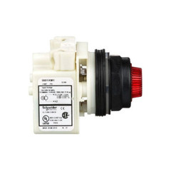 Square D 9001SKP1R31, 30 MM, Red, Pushbutton Pilot Light, 1 pc