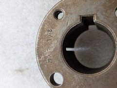 Browning HX 1-1/8 Inch Split Taper Bushing Shaft Coupling Power Transmission