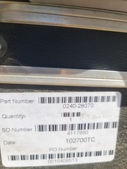 AMAT 0240-28070 HP ROBOT ASSEMBLY PACKAGE ENDURA PVD ASSY HP ROBOT DRIVER 112842