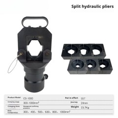 CO-400 Split Hydraulic Pliers Cable Lug Crimping Tool – Portable Split Crimper