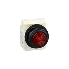 Square D 9001SKP1R31, 30 MM, Red, Pushbutton Pilot Light, 1 pc