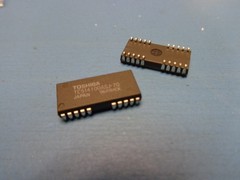 (4) TC514100ASJ-70 4MEG 4Mx1 70NS 26/20 PIN SOJ FPM DRAM DYNAMIC RAM NEW