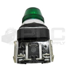 ALLEN BRADLEY 800T-Q10G /U PILOT LIGHT GREEN 120V AC/DC