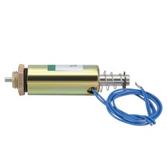 DC 24V 0.95A 23W 5N 6mm Pull Type Linear Motion Solenoid Electromagnet