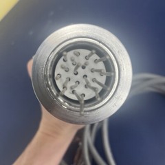 Electrical Vaccum Feedthrough 20-Pin 2.75 CF Flange Incl KF-40 Adaptor & Cable