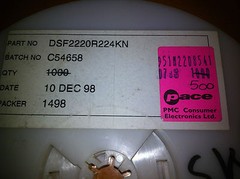 SM Resistors / SM Capacitors Assorted Values – 11 Different Values (MB)
