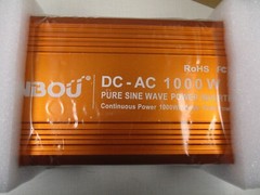 CNBOU B12P1000W-1 Pure Sine Wave Power Inverter (110VAC, 12VDC, DC – AC 1000W)