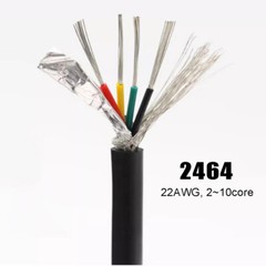 22AWG 2-25core Multicore Screened Shielded Cable, Al Foil Braided Control Cable