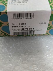 PHOENIX CONTACTPHOENIX CONTACT PTFIX 12×2,5 GY 3273286 (BOX OF 8)