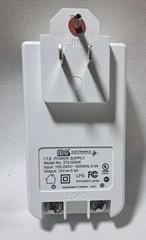 MG Electronics 372-500W Plug-In Class 2 Transformer 12VAC 500mA Adapter