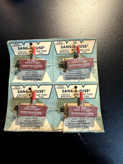 NOS 4x Sans-A-Fuse FA2000-1 Circuit Breaker – Replaces Zenith, Admiral, Motorola