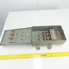 Federal Pacific CFP 332 30A 240VAC Cover Operated Fusible Bus Plug Switch 3P