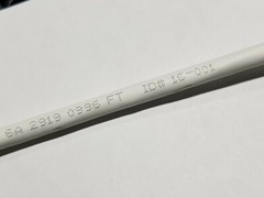Berk-Tek 10167485 23/4P Cat6A Shielded Network Cable F/UTP 10G CMP White /50ft