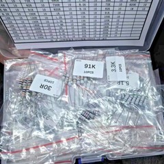 YEAZ Maker Resistor Kit 1000Pcs 1W 100V 1Ω-1MΩ±5%