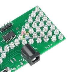 Electronic Hourglass DIY Kit Funny Practice Soldering Kit w/ LED DC Power Cable