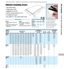 AC85X105 T&B ADHESIVE INSULATING PADS LOT OF 5