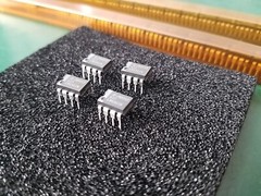 LM6361N NSC Op AMP BUFFER CIRCUIT 94dB 300V/mus 50000kHz Ic Dip8 Lot Of 4pcs Ea