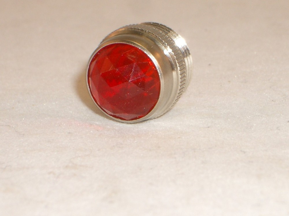 CED P-L115 JEWEL SCREW LENS FOR PILOT LAMP INDICATOR LIGHT BULB AMP RED