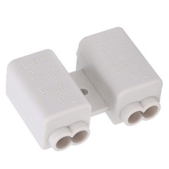 2Pcs High-Power Wiring Splitter Non-Breaking Design Main Function Terminal Block