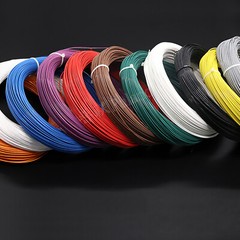 0.38mm² Ø1.35mm Silver Plated Copper Polytetrafluoro PTFE Wire Stranded Cable