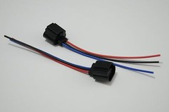 H13 9008 Wiring Harness Female Plug Headlight Pigtails Socket Connector 55W HIDs