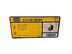 1PC ILSCO GTA-750-750-W/C Mechanical Tap Connector 750 MCM AL9CU 600V – New