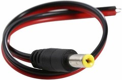 DC Power Pigtial Cable 22AWG DC 2.1mm x 5.5mm Male and Female Connectors