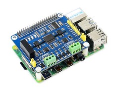 Waveshare 2 Channel Isolated RS485 Expansion HAT for Raspberry Pi