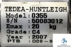 TEDEA-HUNTLEIGH 355 MAX 20 KG BENDING BEAM LOAD CELL