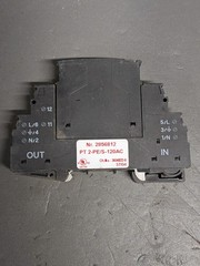 PHOENIX CONTACT #PT2-PE/S-120AC SURGE PROTECTION PLUG (PLUGTRAB)