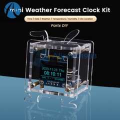 ESP8266 DIY Electronic Kit OLED Mini Clock + Shell For DIY Soldering Practice