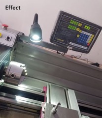 2 Axis DRO Digital Readout for Milling Lathe EDM Machine w/ 2x Linear Scale New