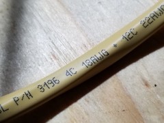 Genesis 3196 18/4C+22/3P+22/4C+22/2C Plenum Access Control Cable Yellow/50ft