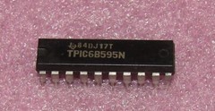 5PCS TPIC6B595N TPIC6B595N 8-bit shift register with 150mA/ch IC DIP20